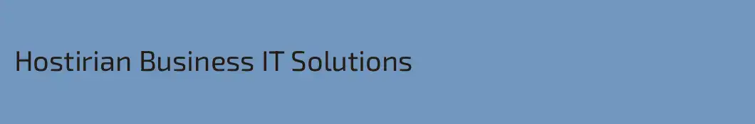 Hostirian Business IT Solutions